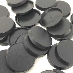 32mm Round Plastic Bases