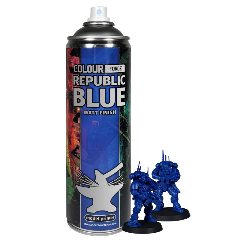 Colour Forge Spray Paint: Republic Blue (500ml) - 0