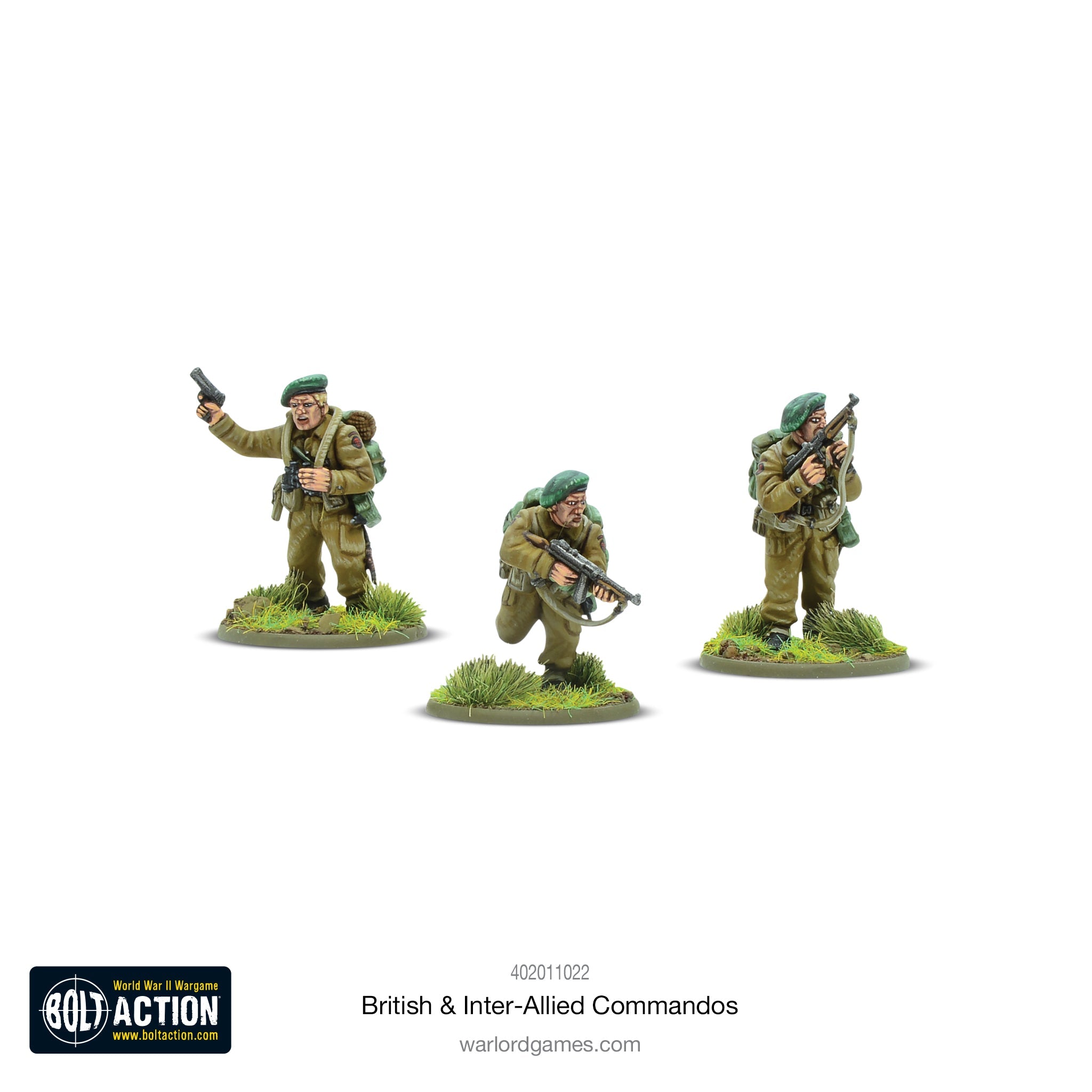 British & Inter-Allied Commandos - Bolt Action