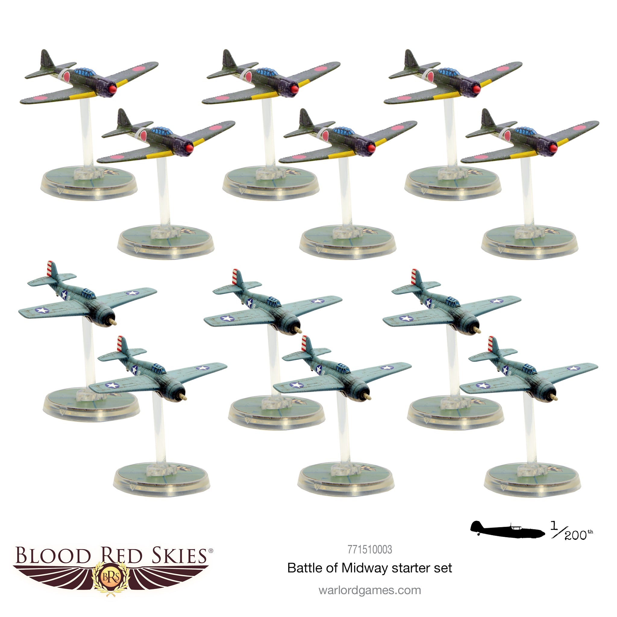 Blood Red Skies: The Battle Of Midway Starter Set - 0