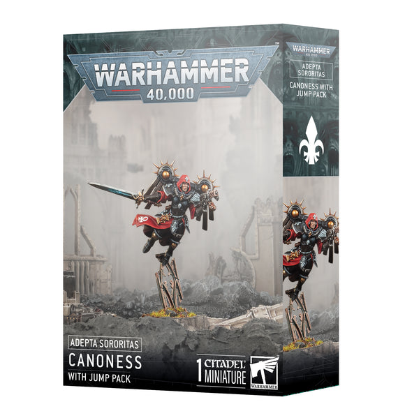 Adepta Sororitas: Canoness with Jump Pack -  Warhammer 40k