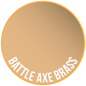 Battle Axe Brass Paint - Two Thin Coats - 0