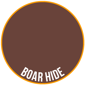 Boar Hide Paint - Two Thin Coats