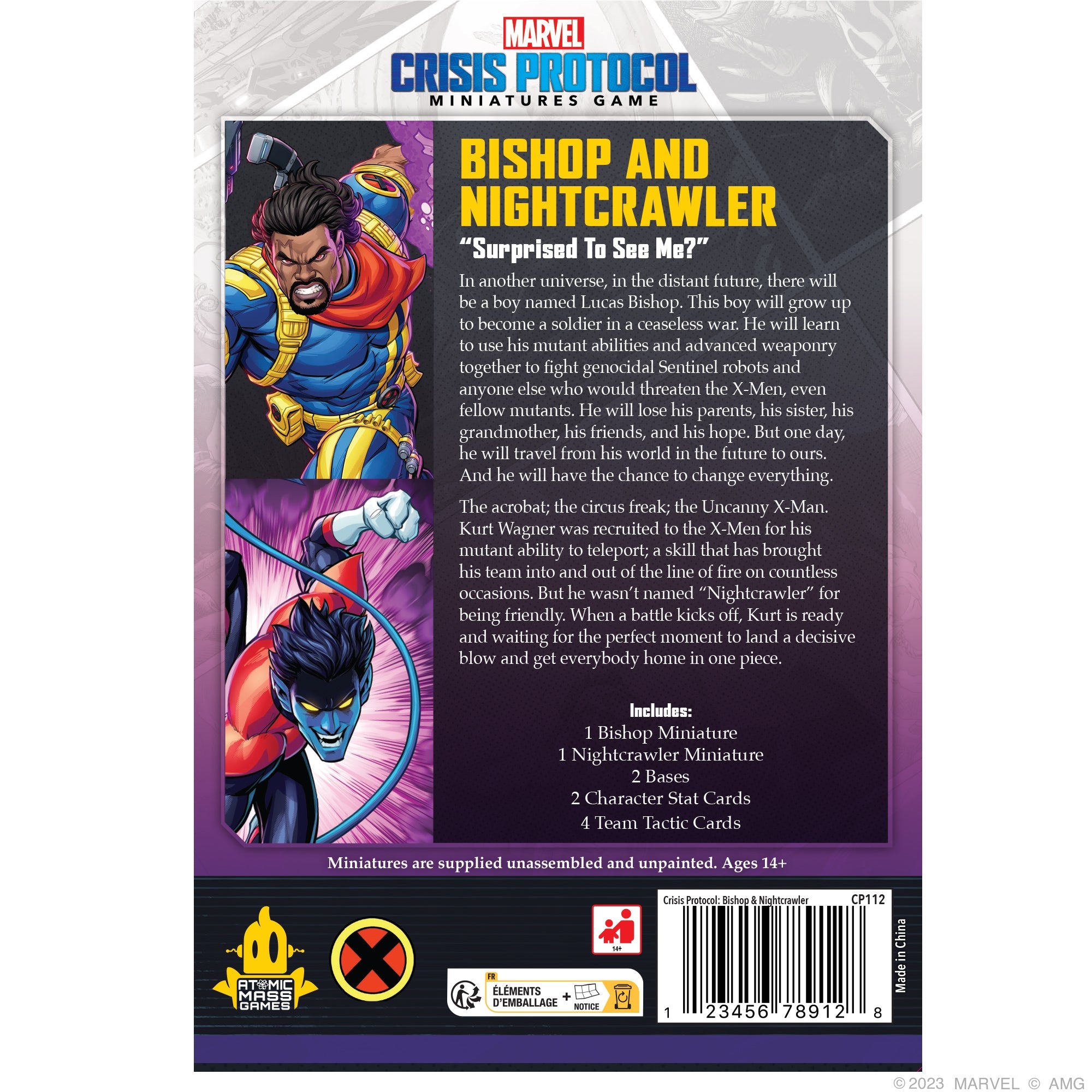 Marvel Crisis Protocol: Bishop and Nightcrawler