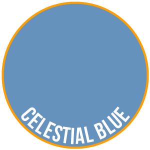 Celestial Blue Paint - Two Thin Coats - 0