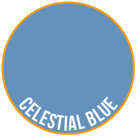 Celestial Blue Paint - Two Thin Coats - 0