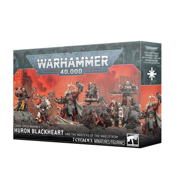 Chaos Space Marines: Red Corsairs Huron Blackheart and the Masters of the Maelstrom