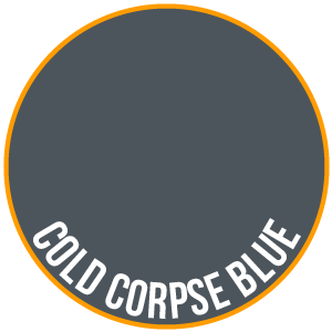 Cold Corpse Blue Paint - Two Thin Coats