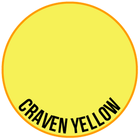 Craven Yellow Paint - Two Thin Coats - 0