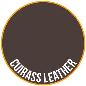Cuirass Leather Paint - Two Thin Coats