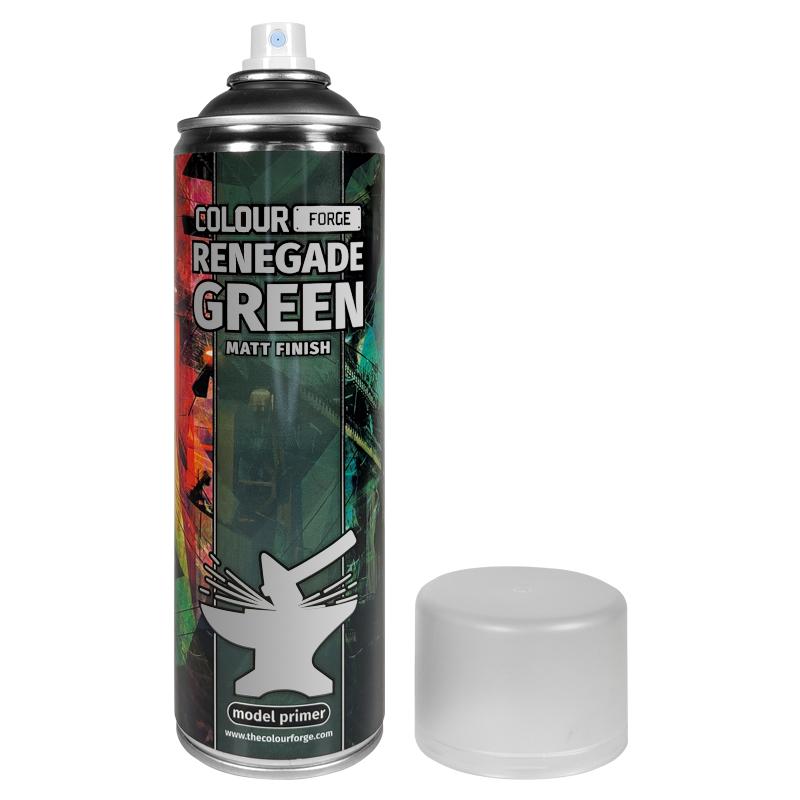 Colour Forge Spray Paint: Renegade Green (500ml)
