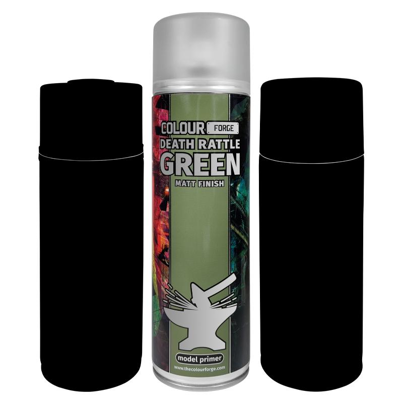 Colour Forge Spray Paint: Death Rattle Green (500ml)