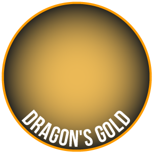 Dragon's Gold Paint - Two Thin Coats
