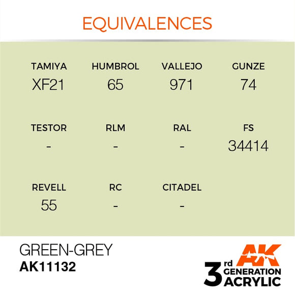 AK Interactive 3g Green-Grey 17ml