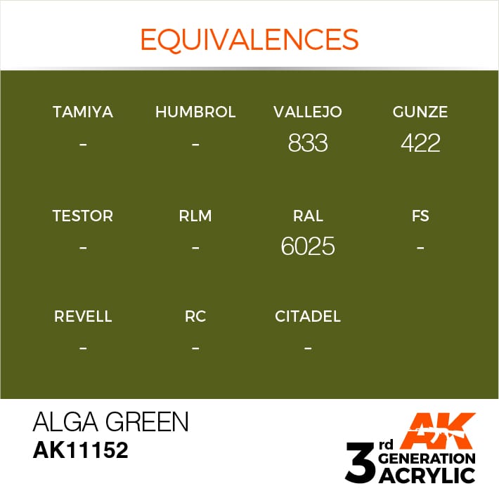 AK Interactive 3g Alga Green 17ml