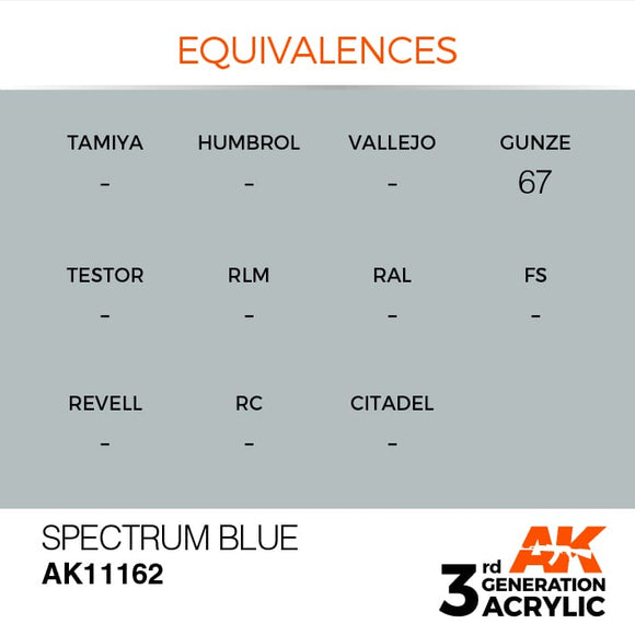 AK Interactive 3g Spectrum Blue 17ml