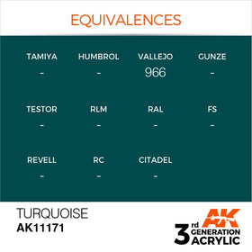 AK Interactive 3g Turquoise 17ml