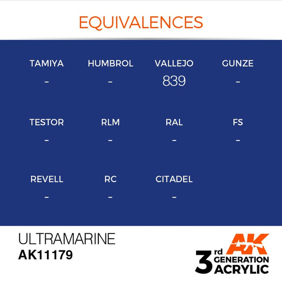 AK Interactive 3g Ultramarine 17ml