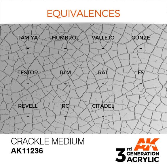 AK Interactive 3g Crackle Medium 17ml