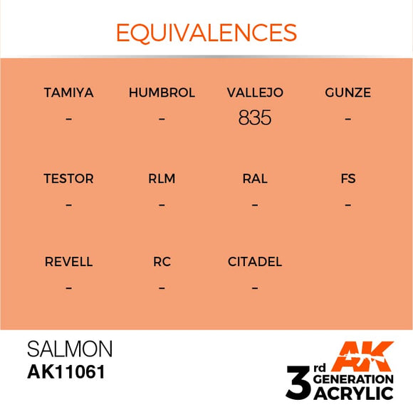 AK Interactive 3g Salmon 17ml