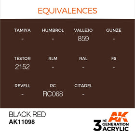 AK Interactive 3g Black Red 17ml