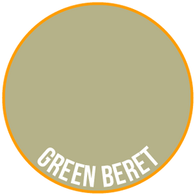 Green Beret Paint - Two Thin Coats - 0