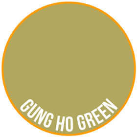 Gung-ho Green Paint - Two Thin Coats - 0