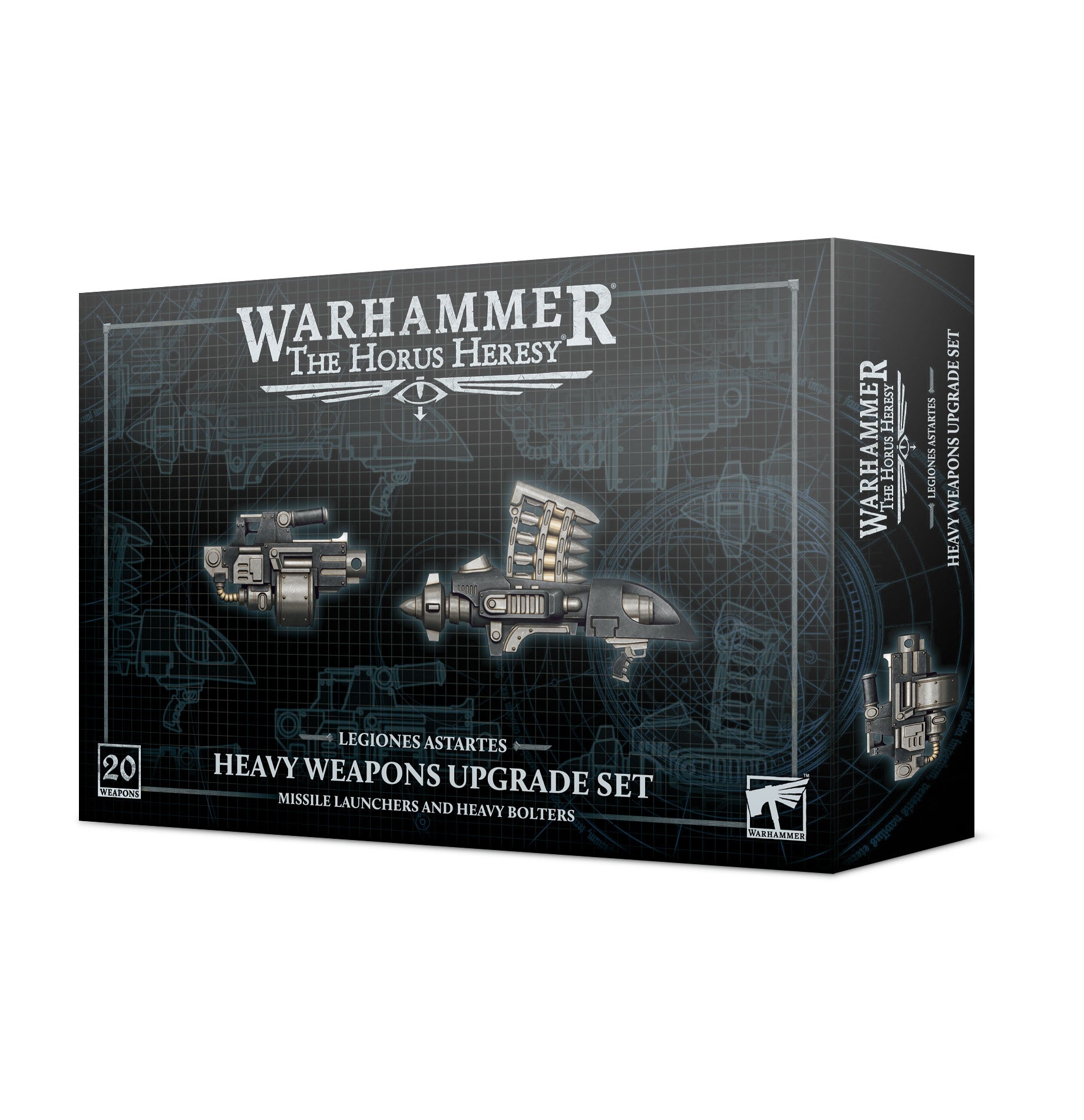 Horus Heresy: Legiones Astartes: Heavy Weapons Upgrade Set - Missile Launchers and Heavy Bolters