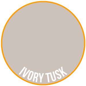 Ivory Tusk Paint - Two Thin Coats