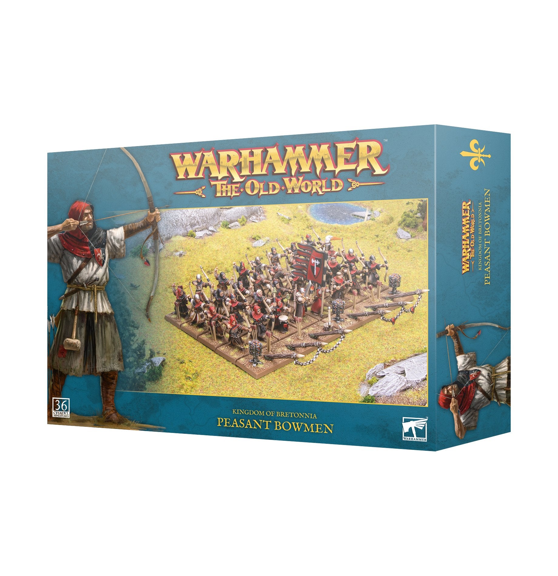 Kingdom of Bretonnia: Peasant Bowmen - Warhammer The Old World
