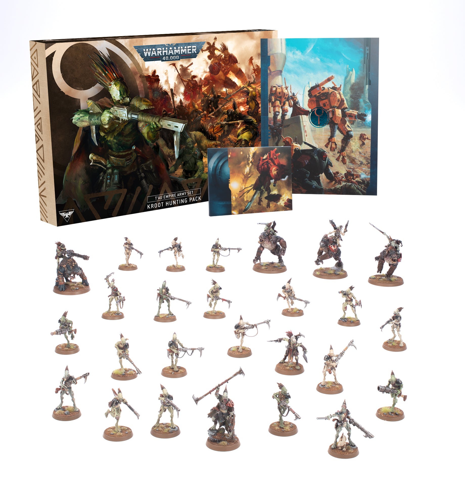 T'au Empire: Army Set - Kroot Hunting Pack