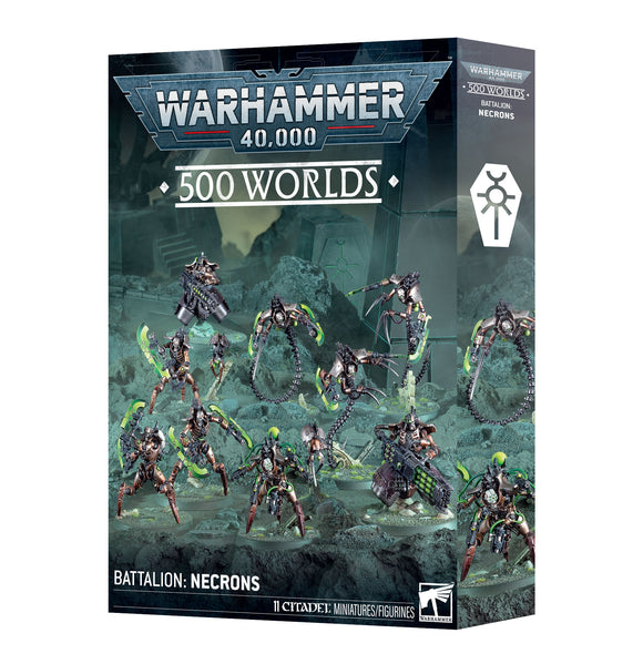 Necrons: Destroyer Cults 500 Worlds Battalion