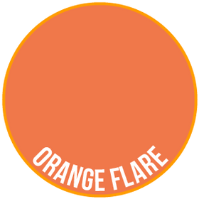 Orange Flare Paint - Two Thin Coats