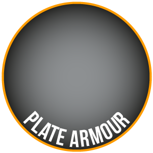 Plate Armour Paint - Two Thin Coats