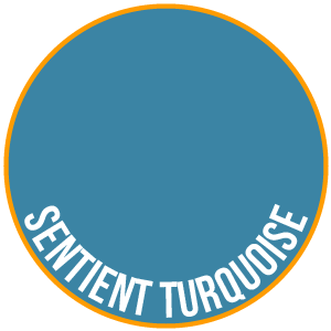 Sentient Turquoise Paint - Two Thin Coats