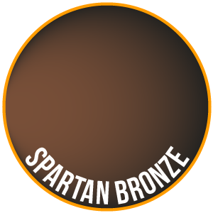 Spartan Bronze Paint - Two Thin Coats