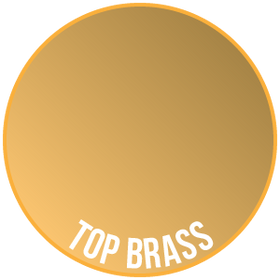 Top Brass Paint - Two Thin Coats - 0