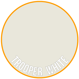 Trooper White Paint - Two Thin Coats - 0