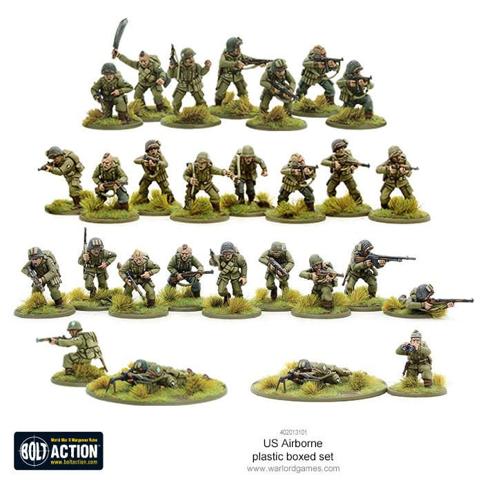 US Airborne Plastic Boxed Set - 0