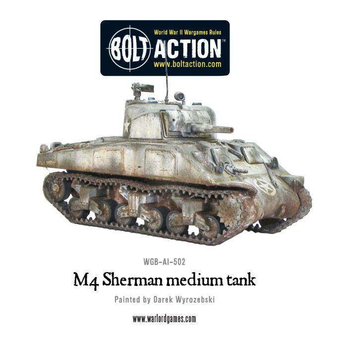 M4 Sherman Medium Tank (Plastic)