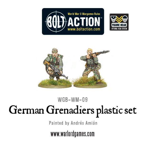 German Grenadiers Plastic Box Set - Bolt Action