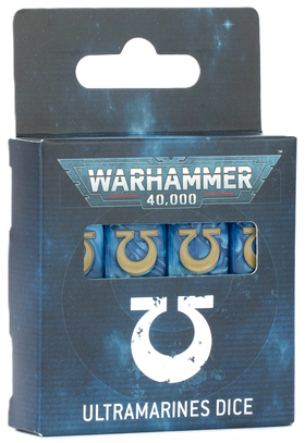 Warhammer 40000: Ultramarines Dice Set -  Warhammer 40k