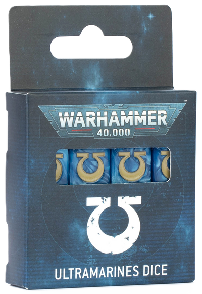 Warhammer 40000: Ultramarines Dice Set -  Warhammer 40k