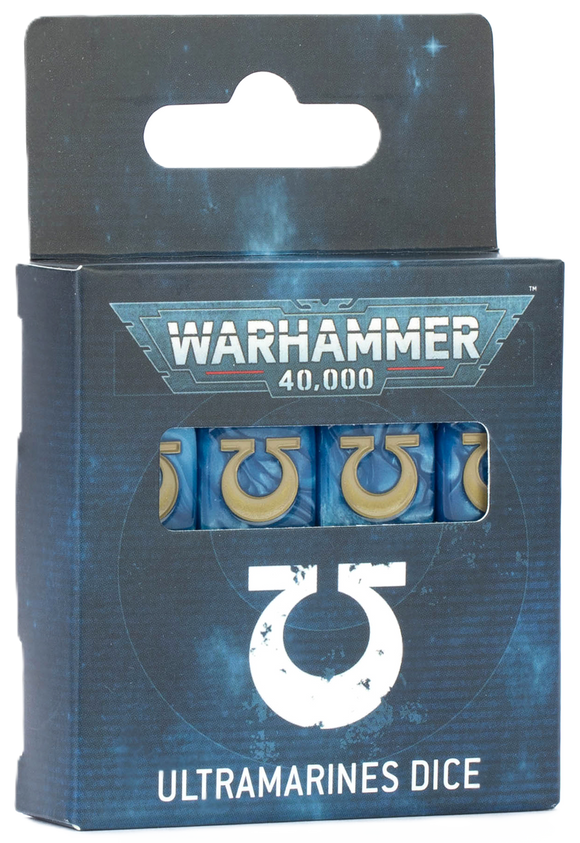 Warhammer 40000: Ultramarines Dice Set -  Warhammer 40k
