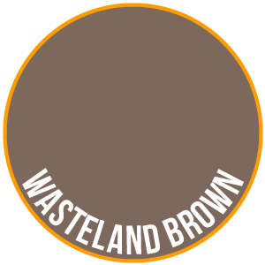 Wasteland Brown Paint - Two Thin Coats