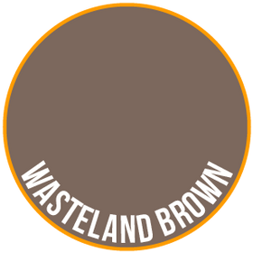 Wasteland Brown Paint - Two Thin Coats - 0