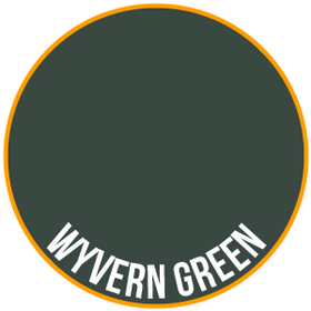 Wyvern Green Paint - Two Thin Coats - 0