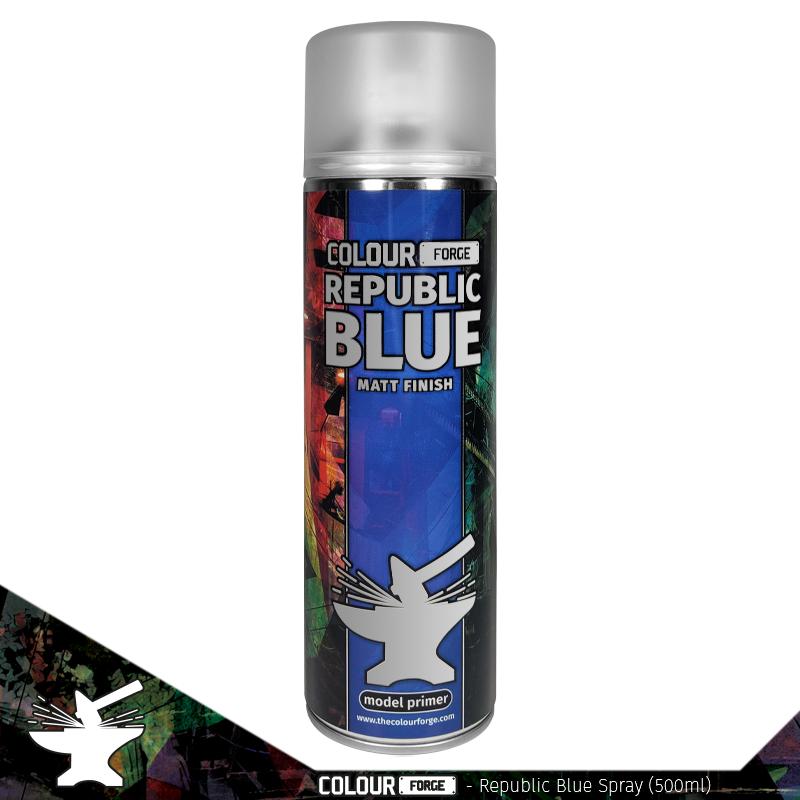 Colour Forge Spray Paint: Republic Blue (500ml)