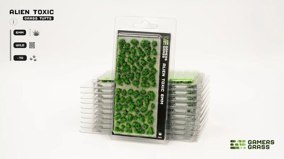 Alien Toxic 6mm Tufts (Wild) - Gamers Grass