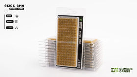 Beige 6mm Tufts (Small) - Gamers Grass